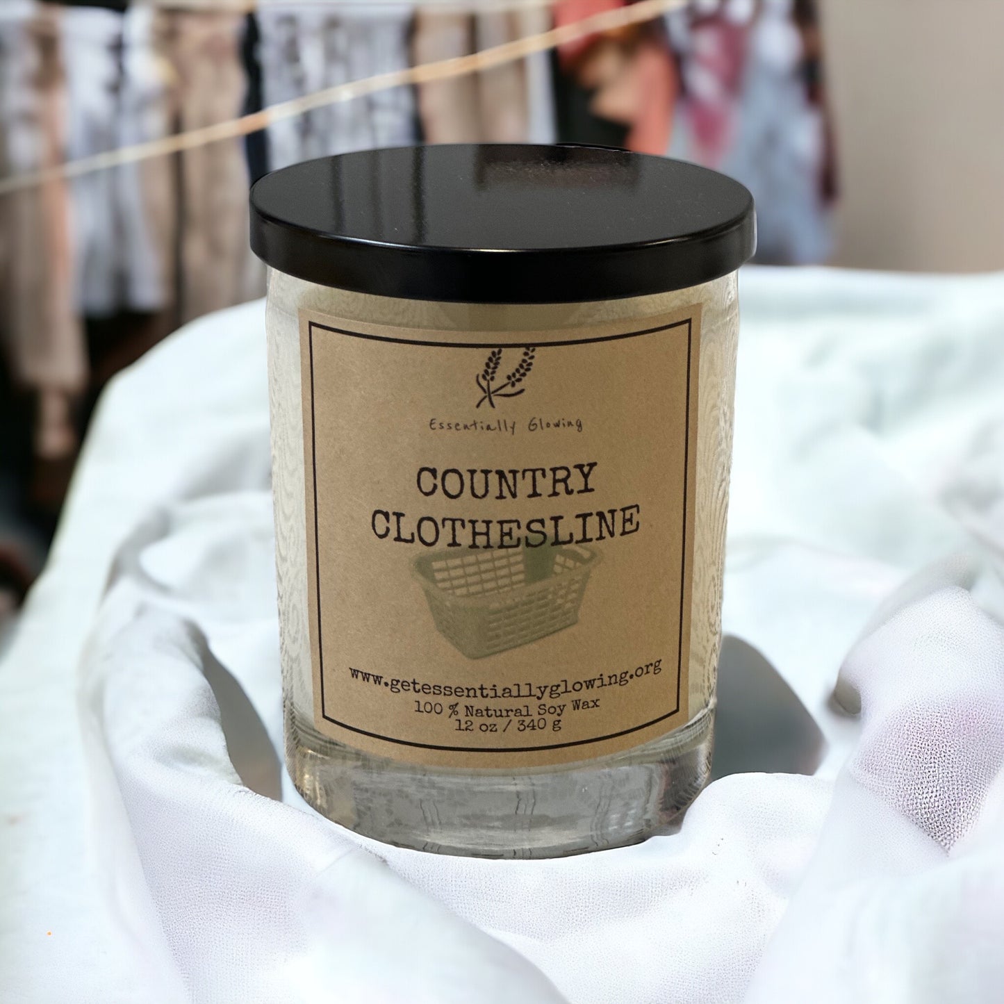Country Clothesline 12 oz Jar