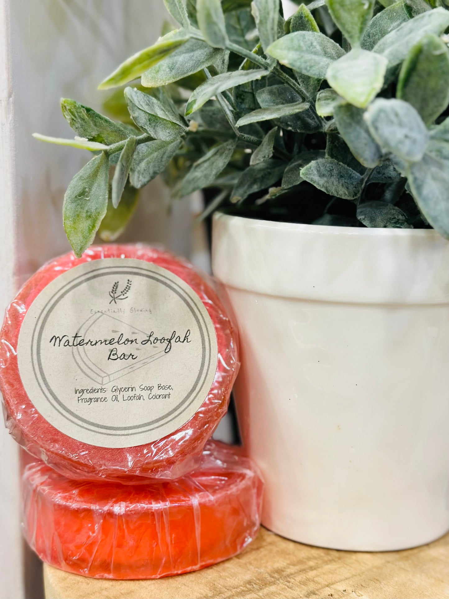 Watermelon Loofa Bar