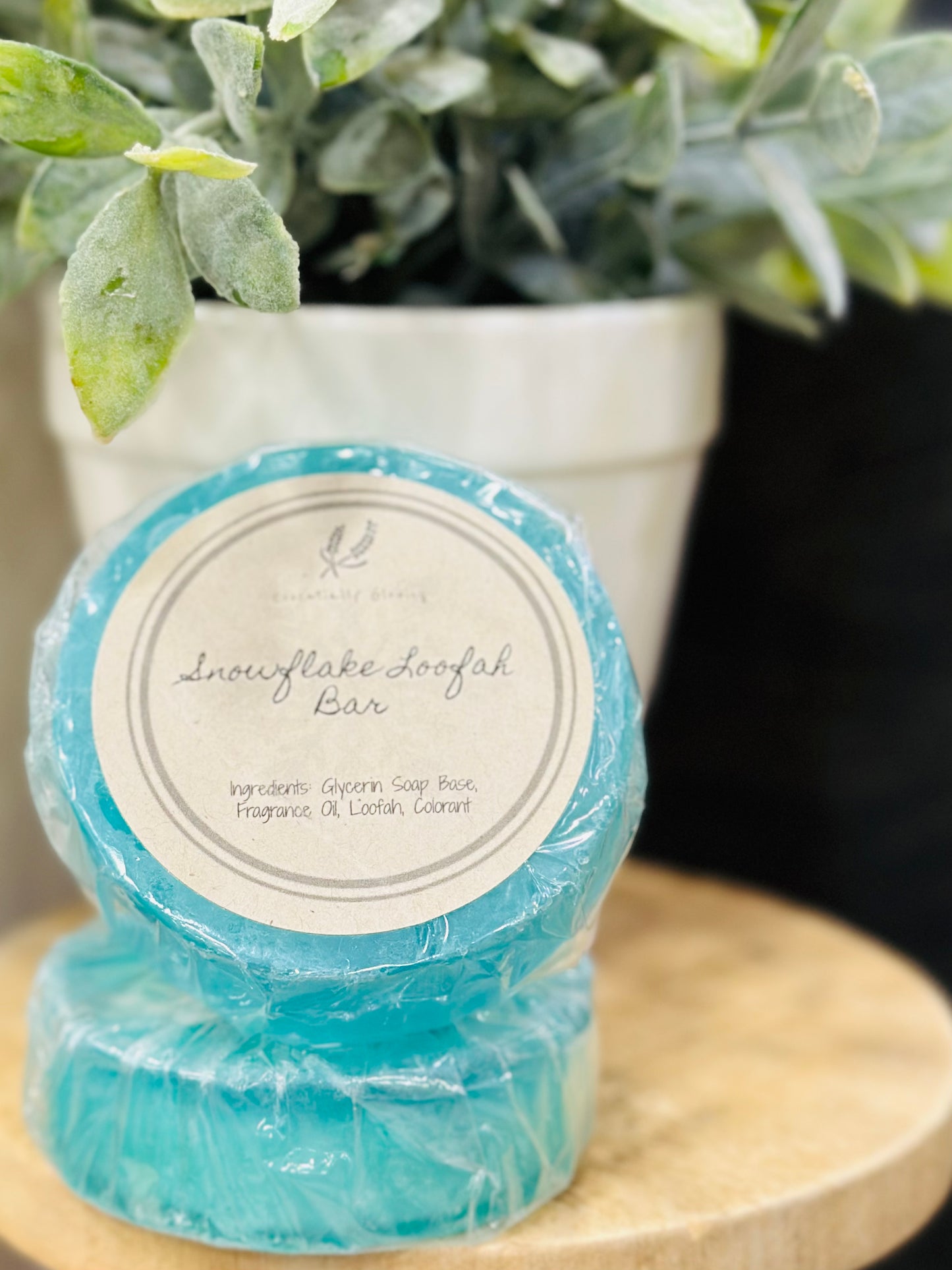 Snowflake Loofa Bar